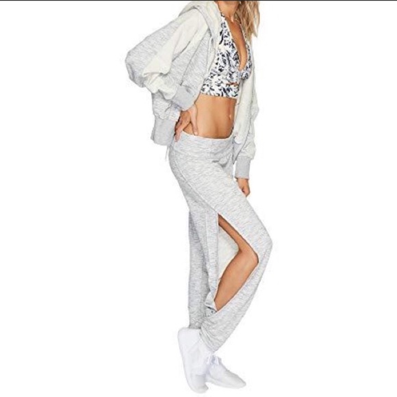 Free People Movement Agile Gray High Waist Joggers